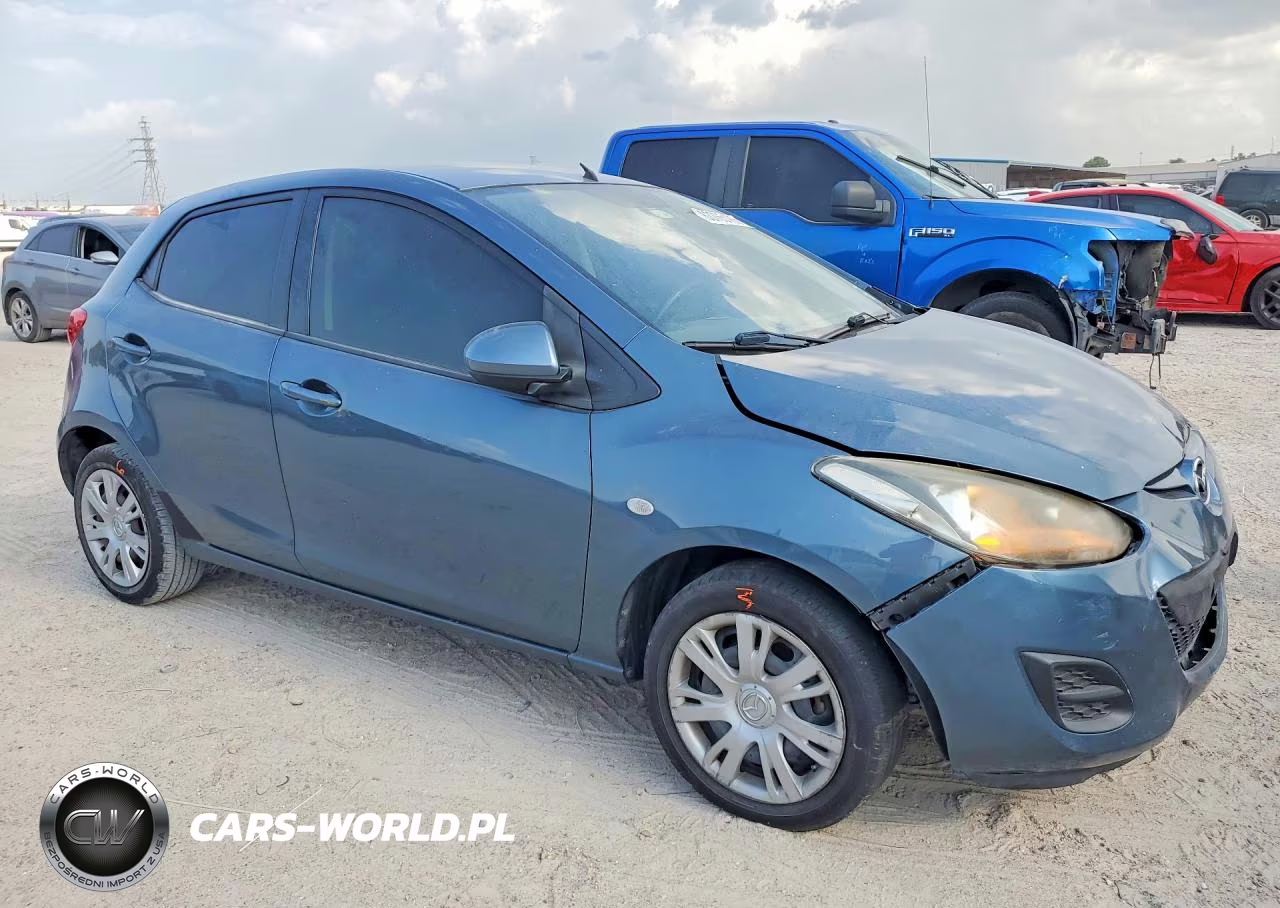 2014 Mazda 2 VIN:JM1DE1KY4E0186287 - 4