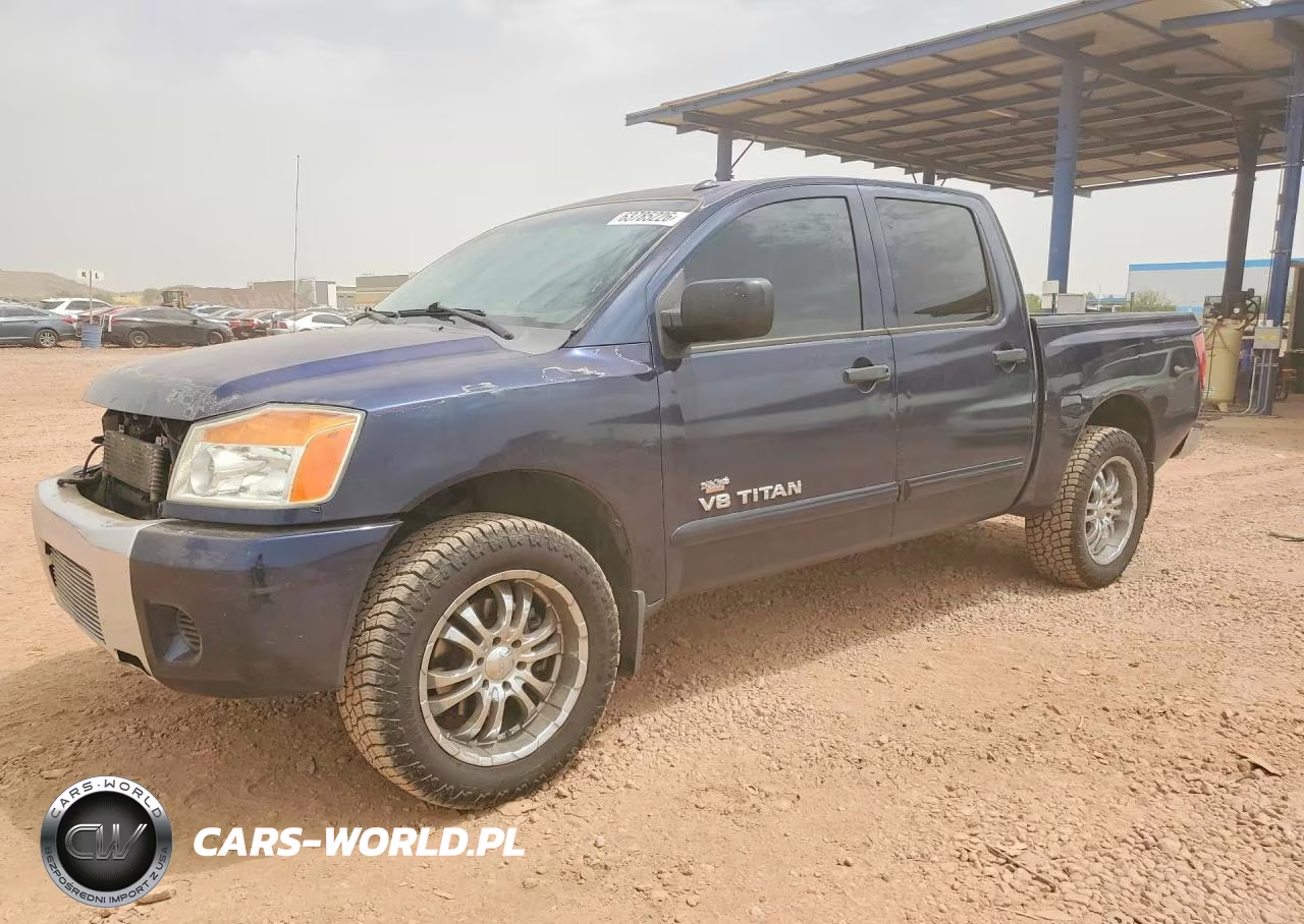 2008 Nissan Titan Xe VIN:1N6AA07D58N343831 - 1