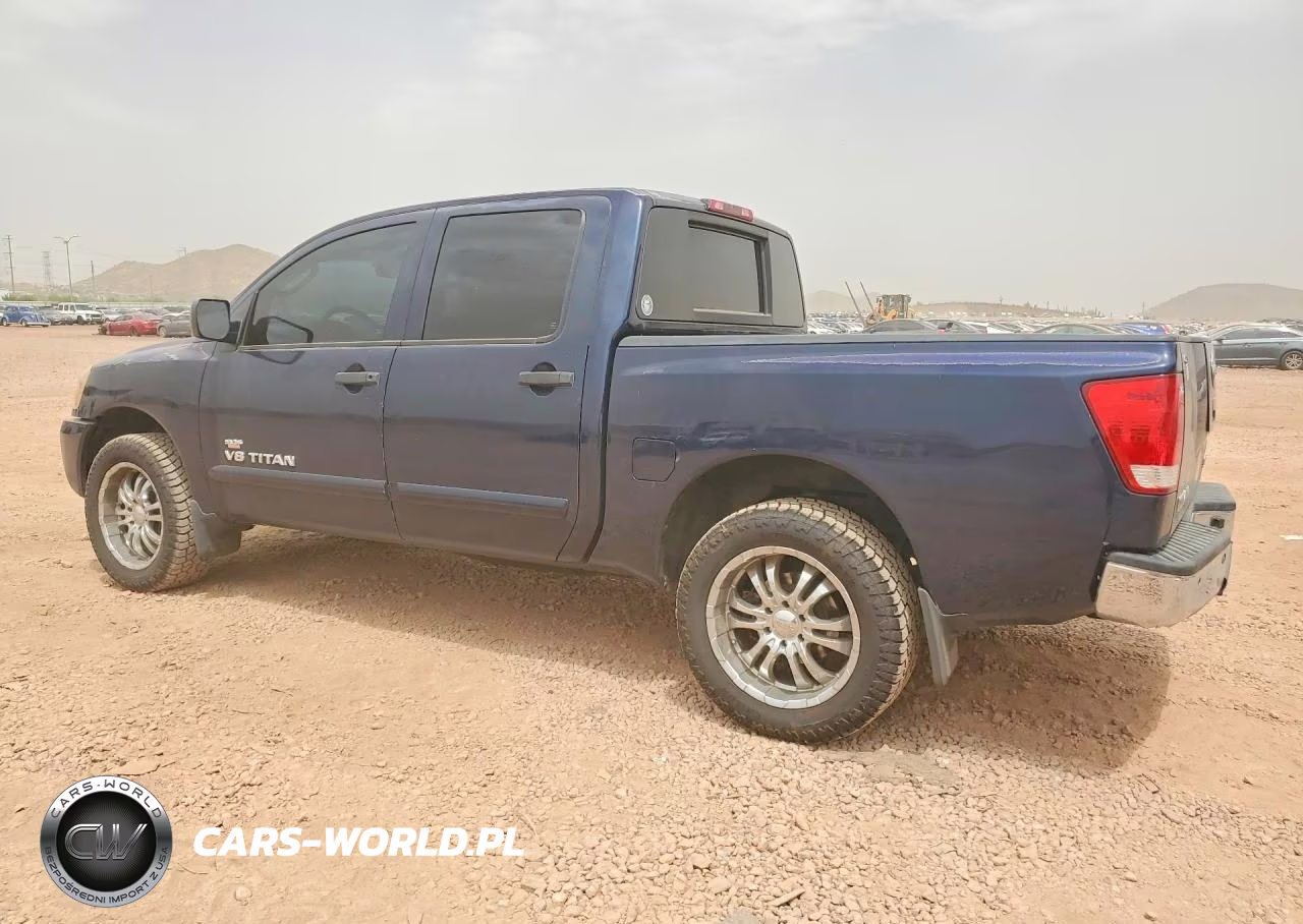 2008 Nissan Titan Xe VIN:1N6AA07D58N343831 - 2