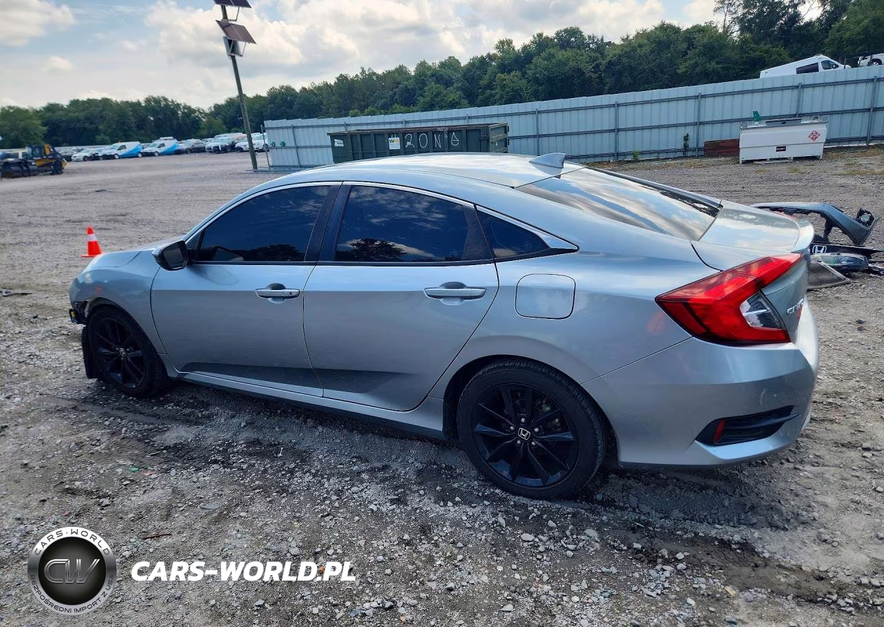 2020 Honda Civic Ex VIN:19XFC1F37LE016149 - 2
