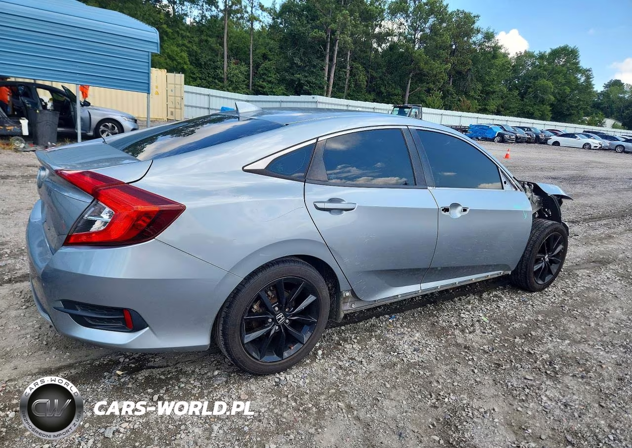 2020 Honda Civic Ex VIN:19XFC1F37LE016149 - 3