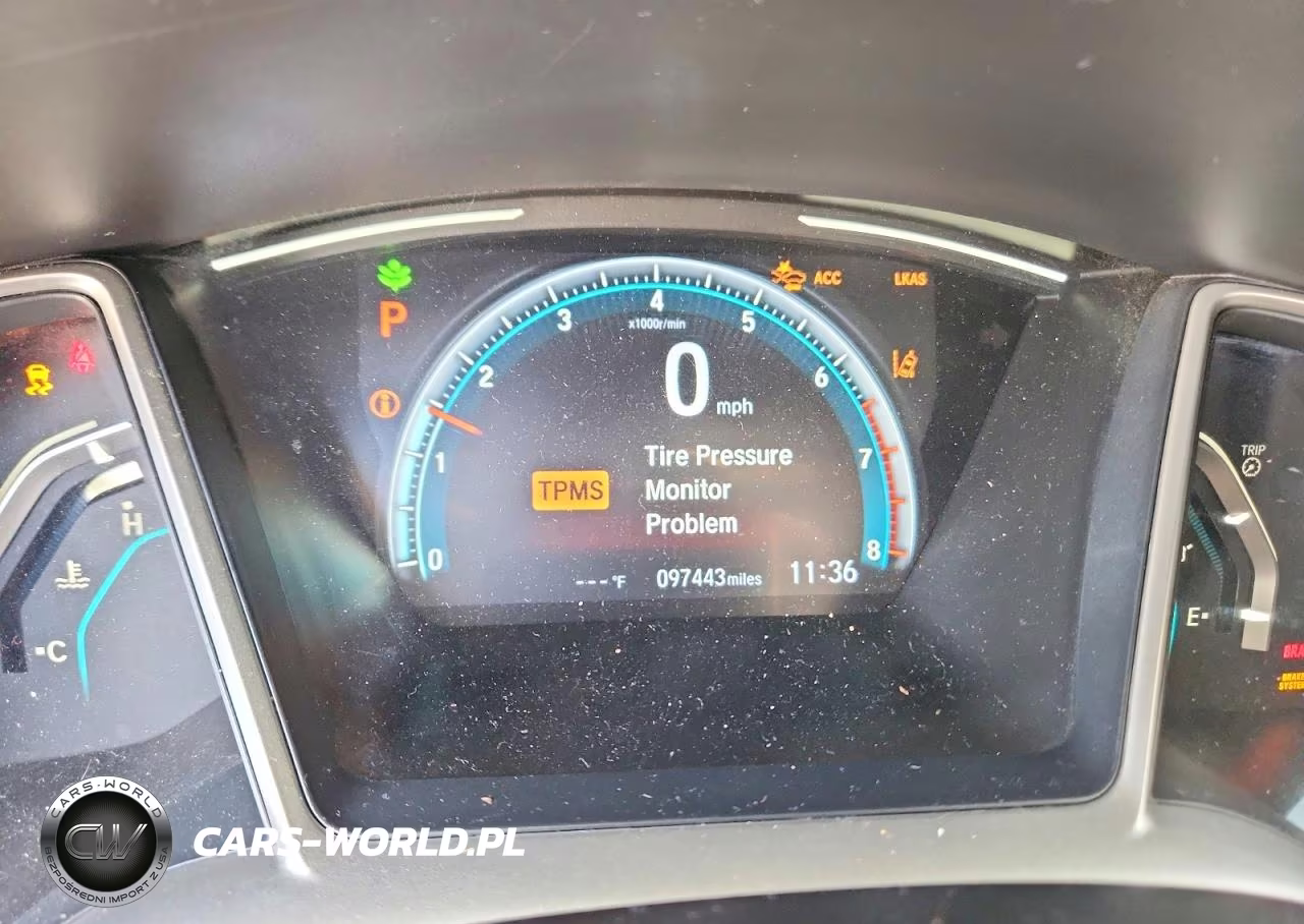 2020 Honda Civic Ex VIN:19XFC1F37LE016149 - 9