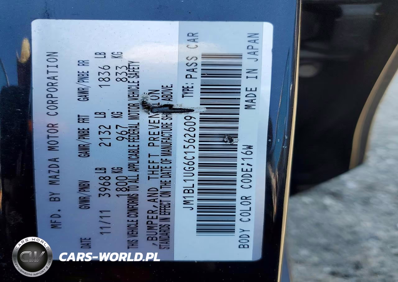 2012 Mazda 3 I VIN:JM1BL1UG6C1562609 - 12
