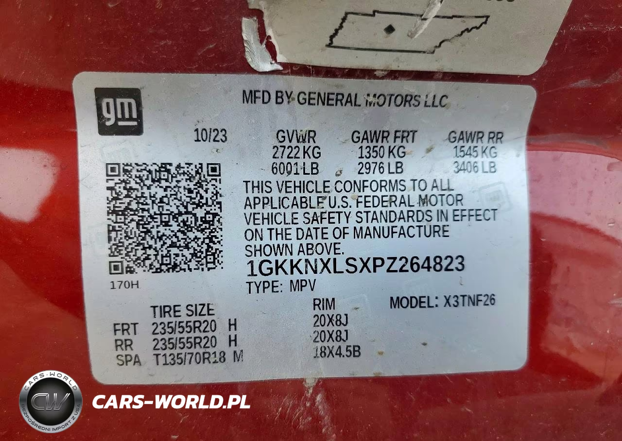 2023 GMC Acadia Denali VIN:1GKKNXLSXPZ264823 - 13