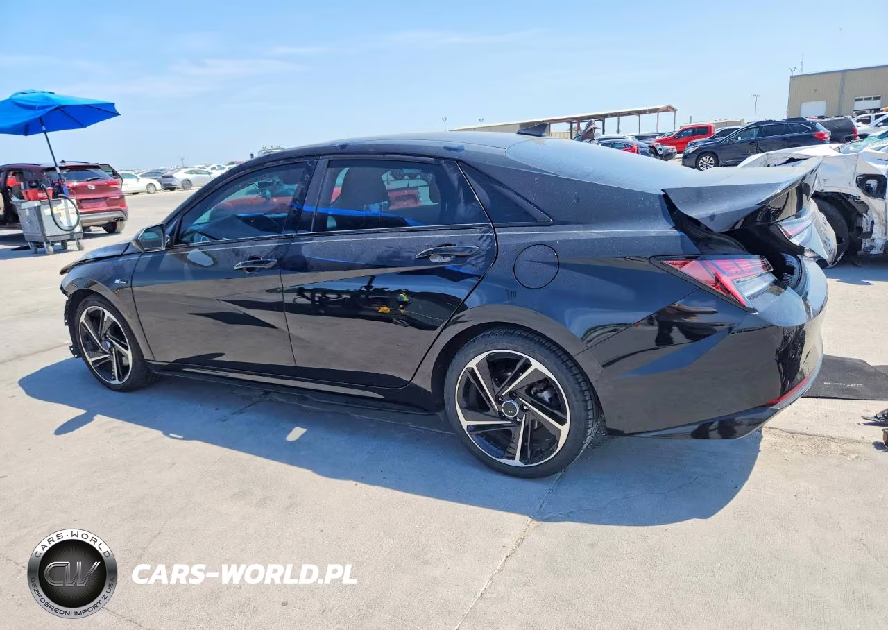 2021 Hyundai Elantra N Line VIN:KMHLR4AF3MU156718 - 2