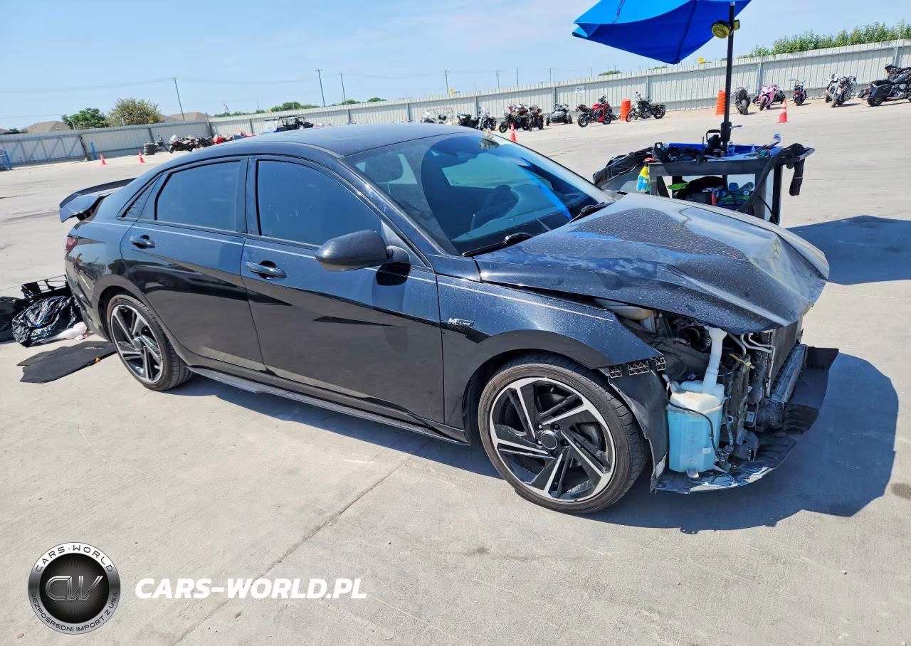 2021 Hyundai Elantra N Line VIN:KMHLR4AF3MU156718 - 4