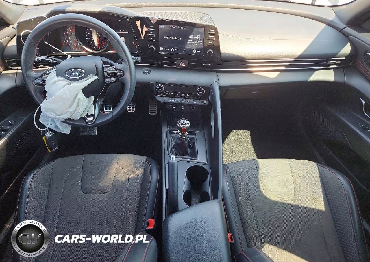 2021 Hyundai Elantra N Line VIN:KMHLR4AF3MU156718 - 8