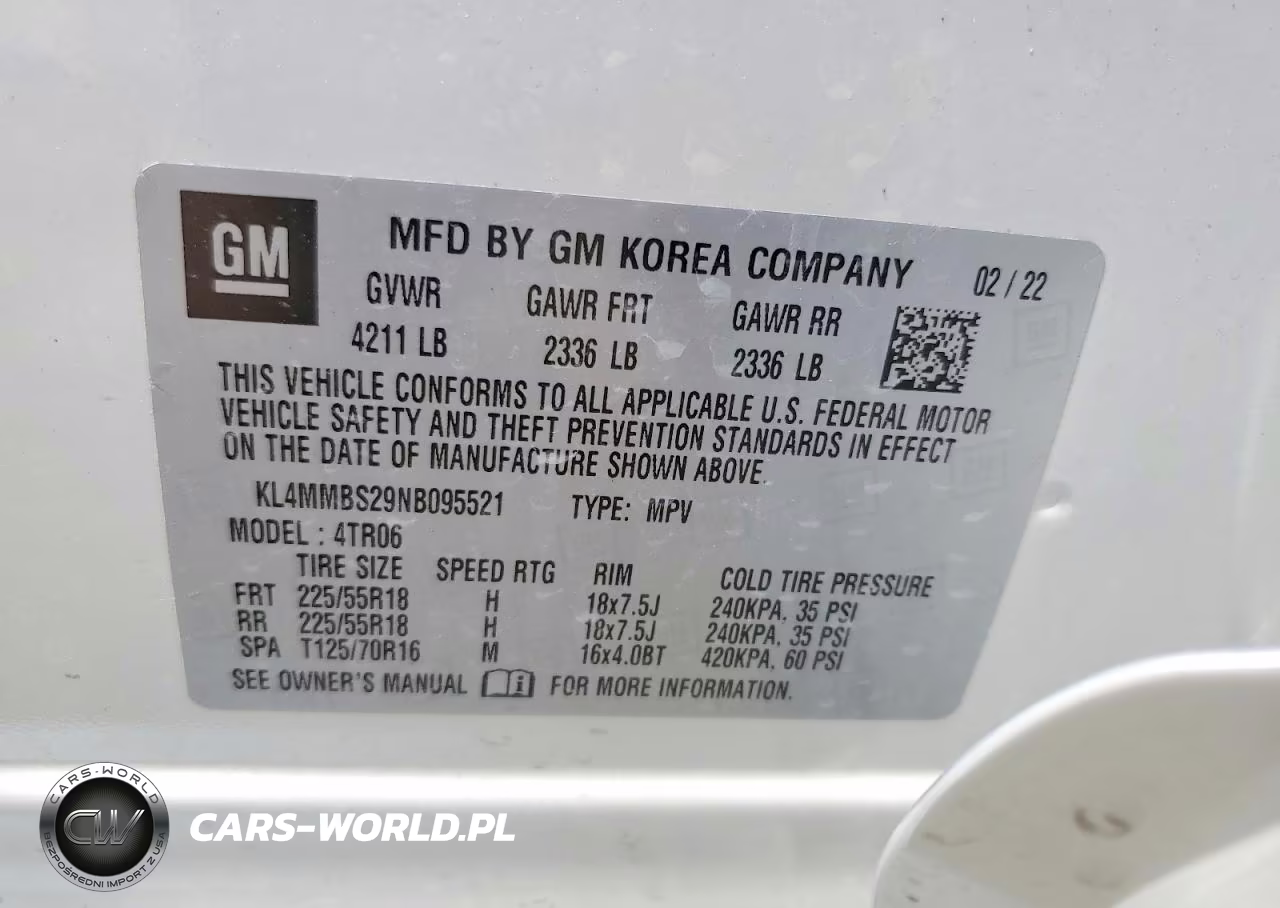 2022 Buick Encore Gx Preferred VIN:KL4MMBS29NB095521 - 13