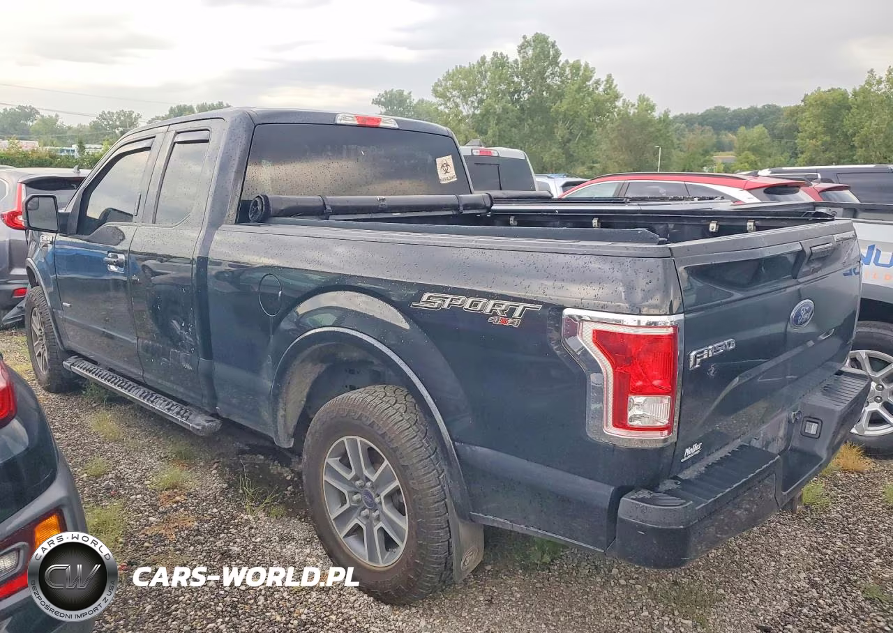 2015 Ford F150 Super Cab VIN:1FTEX1EPXFFC29109 - 2