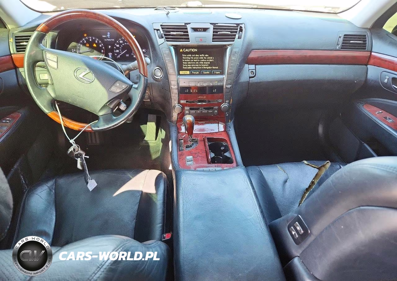 2007 Lexus Ls 460 VIN:JTHBL46F275022483 - 8
