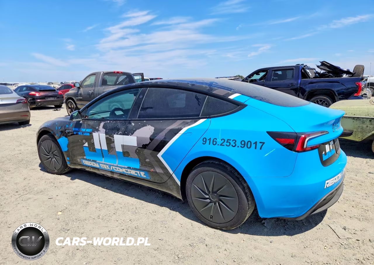 2026 Tesla Model 3 VIN:5YJ3E1EA6TF146544 - 2