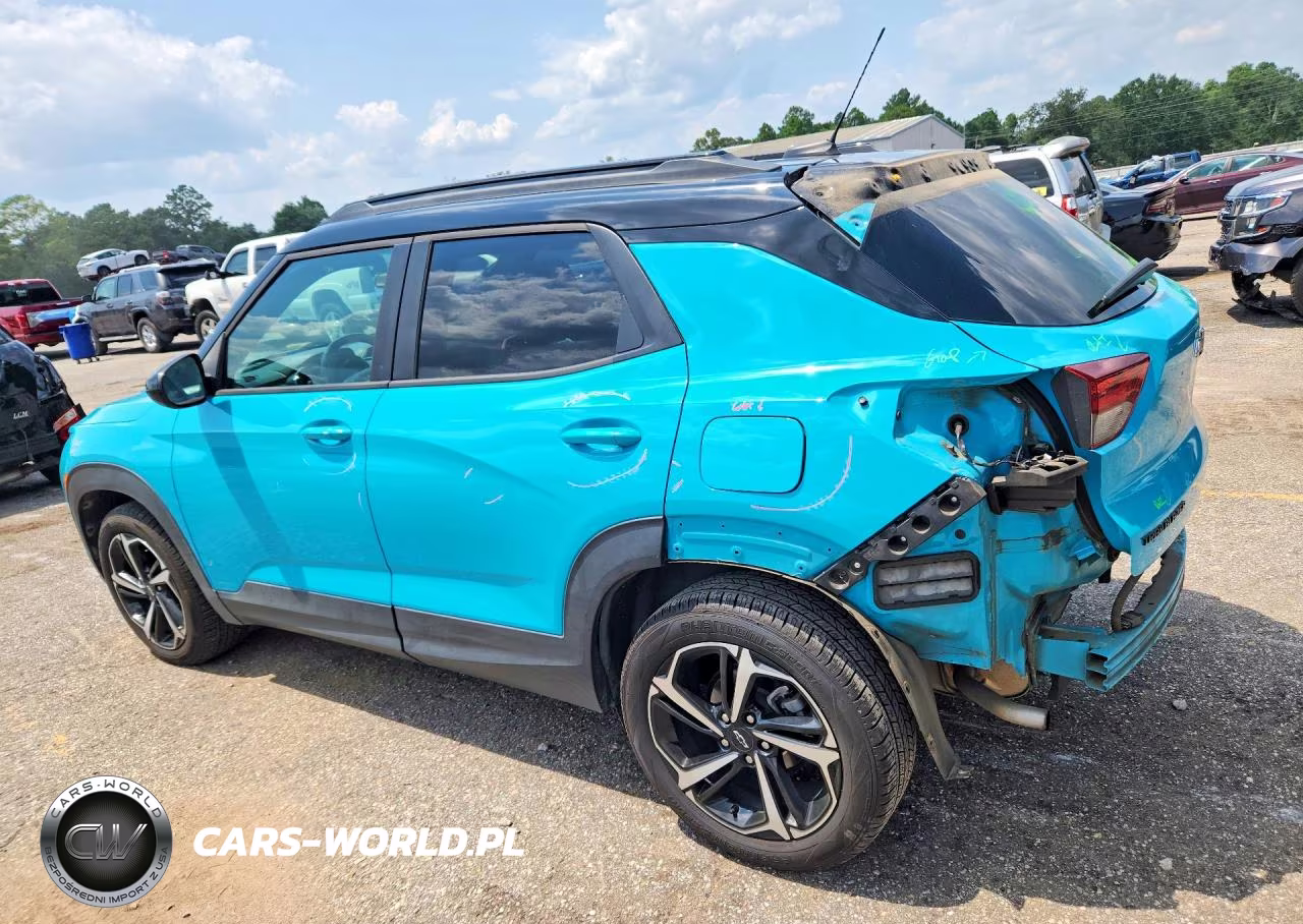 2021 Chevrolet Trailblazer Rs VIN:KL79MTSL2MB107224 - 2