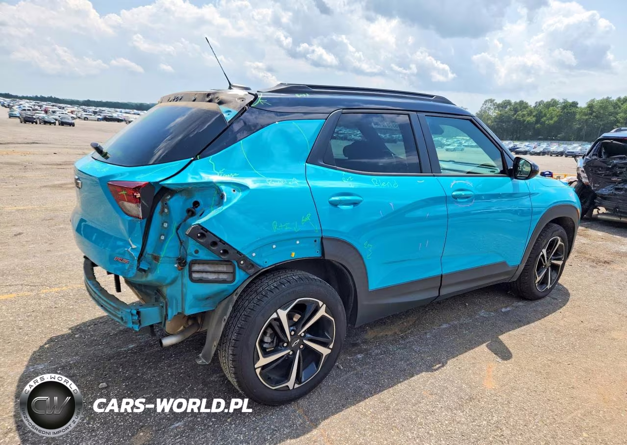 2021 Chevrolet Trailblazer Rs VIN:KL79MTSL2MB107224 - 3