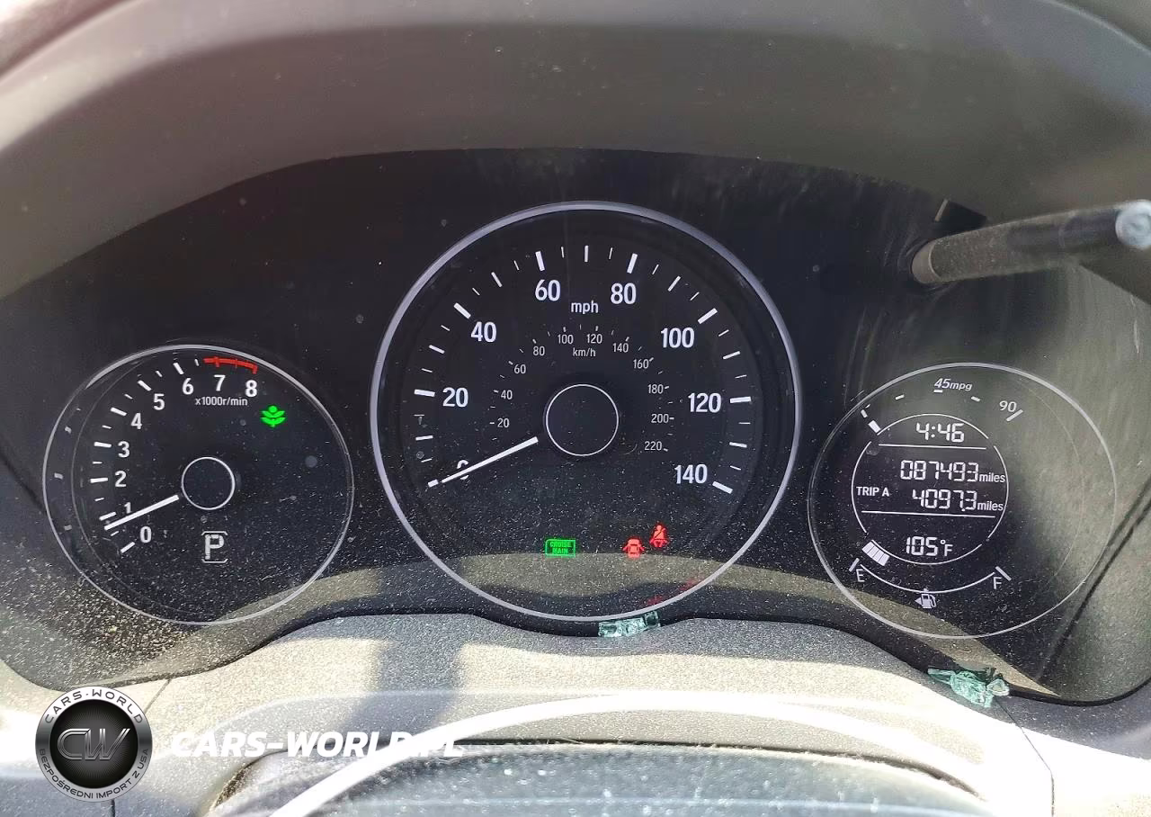 2017 Honda Hr-V Ex VIN:3CZRU5H52HG709393 - 9