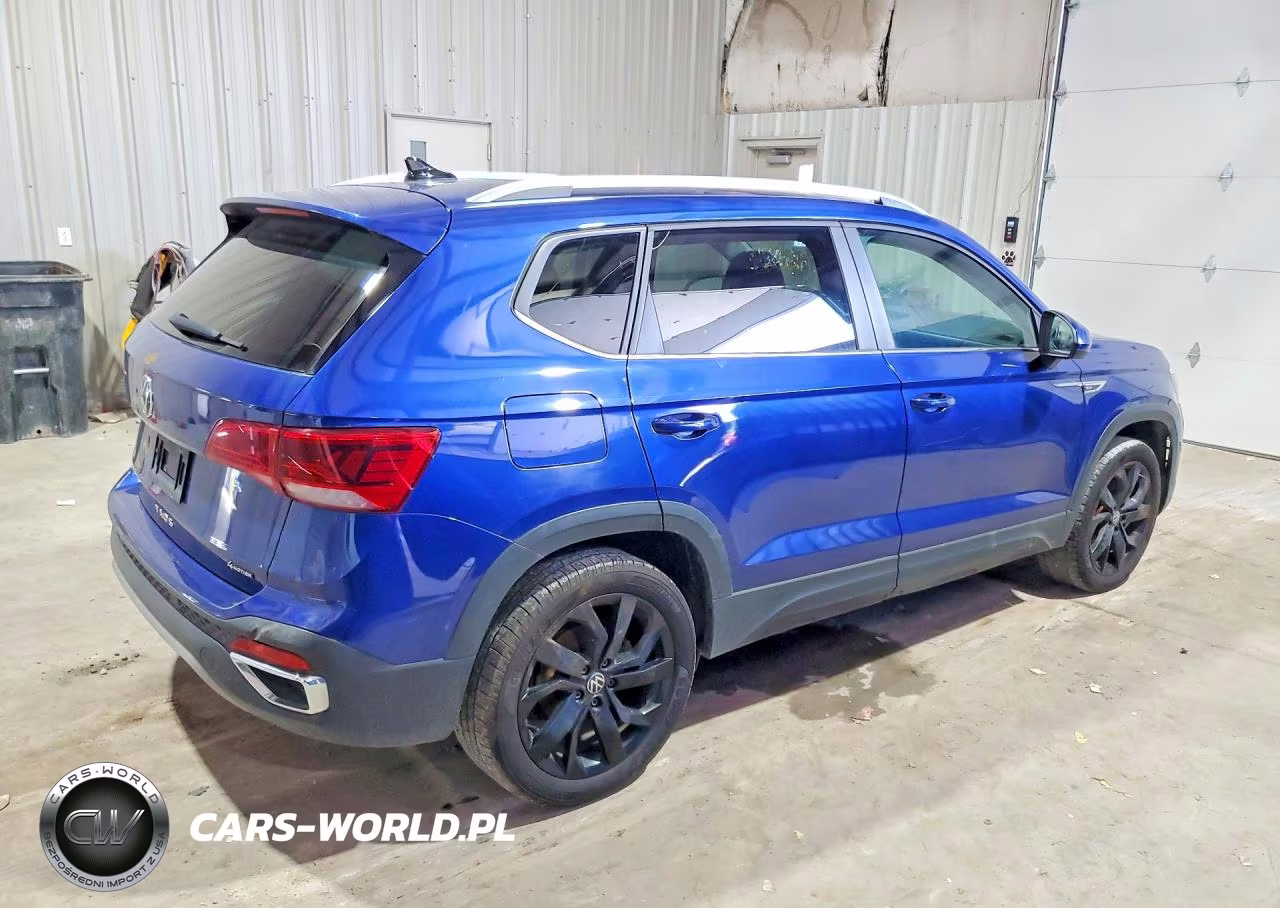 2022 Volkswagen Taos Se Iq Drive VIN:3VVPX7B22NM021973 - 3