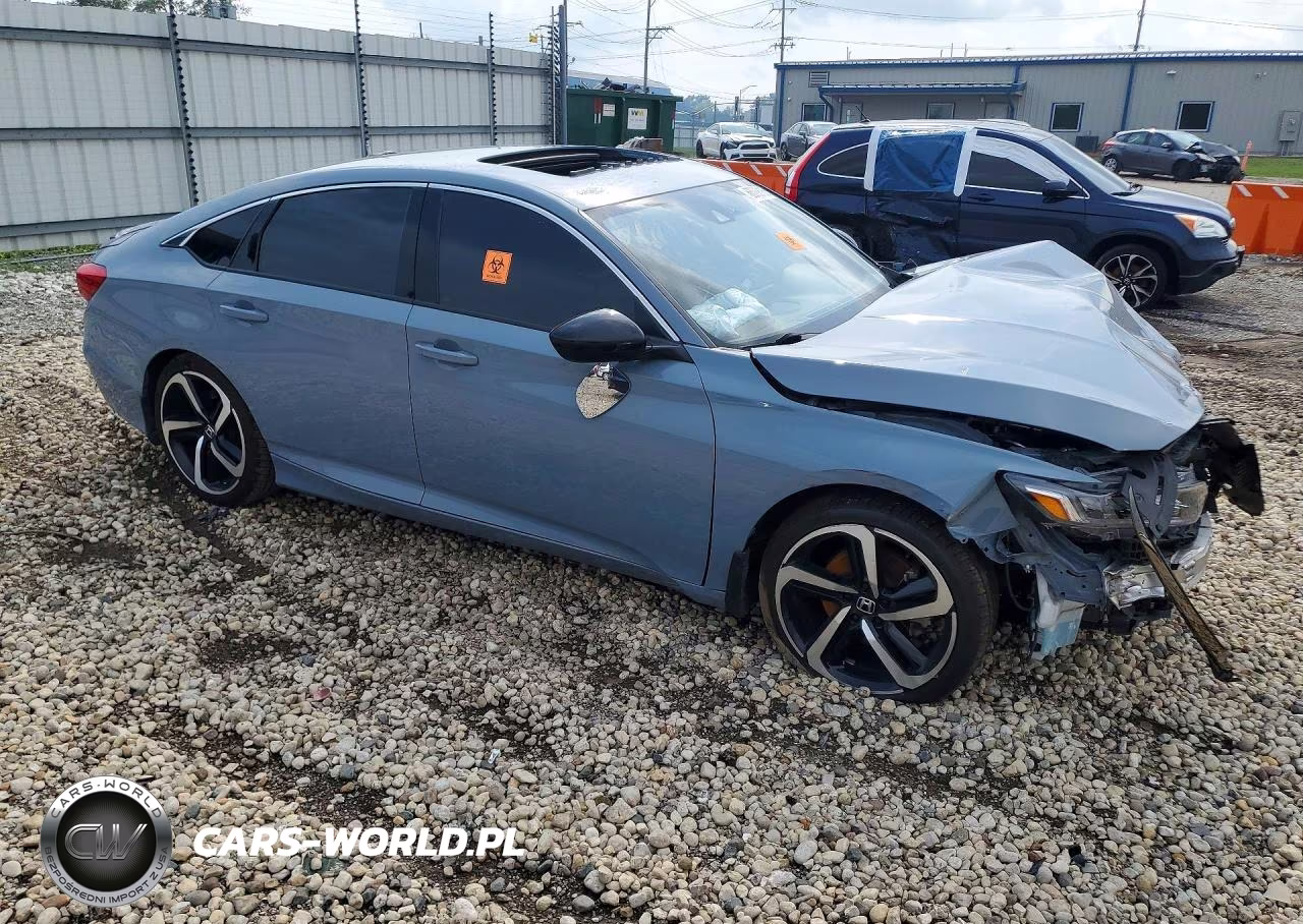 2022 Honda Accord Sport VIN:1HGCV2F33NA010892 - 4