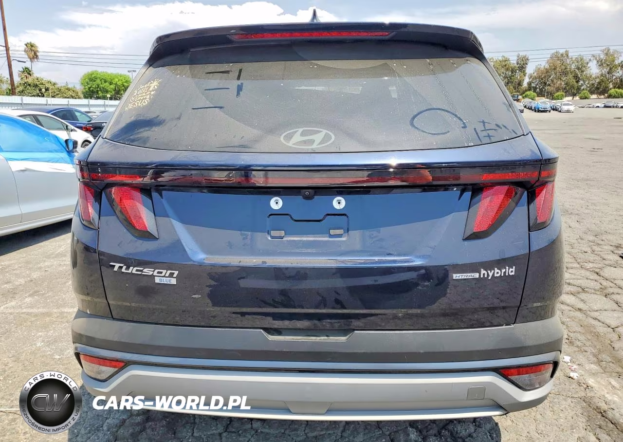 2025 Hyundai Tucson Blue VIN:KM8JBDD17SU287191 - 6