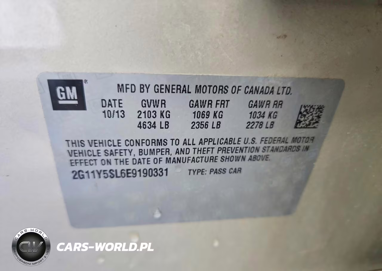 2014 Chevrolet Impala Ls VIN:2G11Y5SL6E9190331 - 12