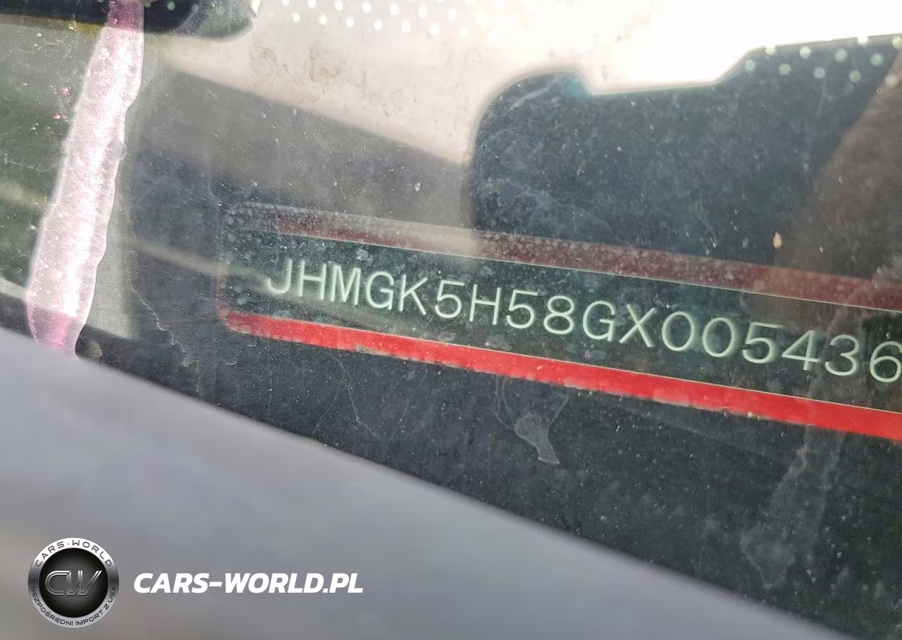2016 Honda Fit Lx VIN:JHMGK5H58GX005436 - 12