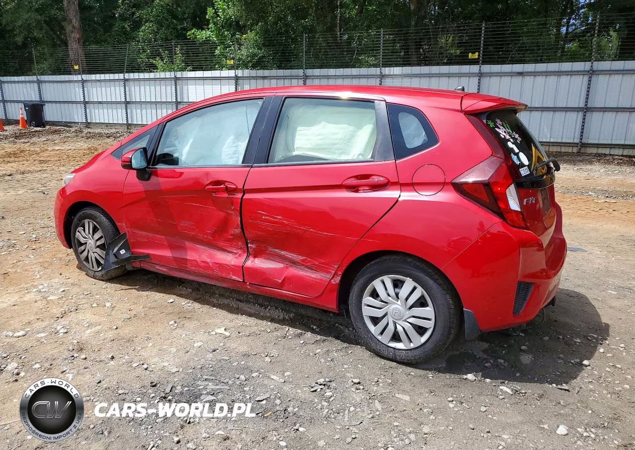 2016 Honda Fit Lx VIN:JHMGK5H58GX005436 - 2