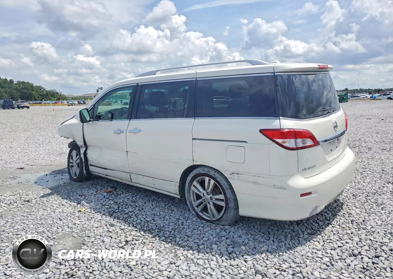 2011 Nissan Quest 3.5 S VIN:JN8AE2KP1B9005996 - 2
