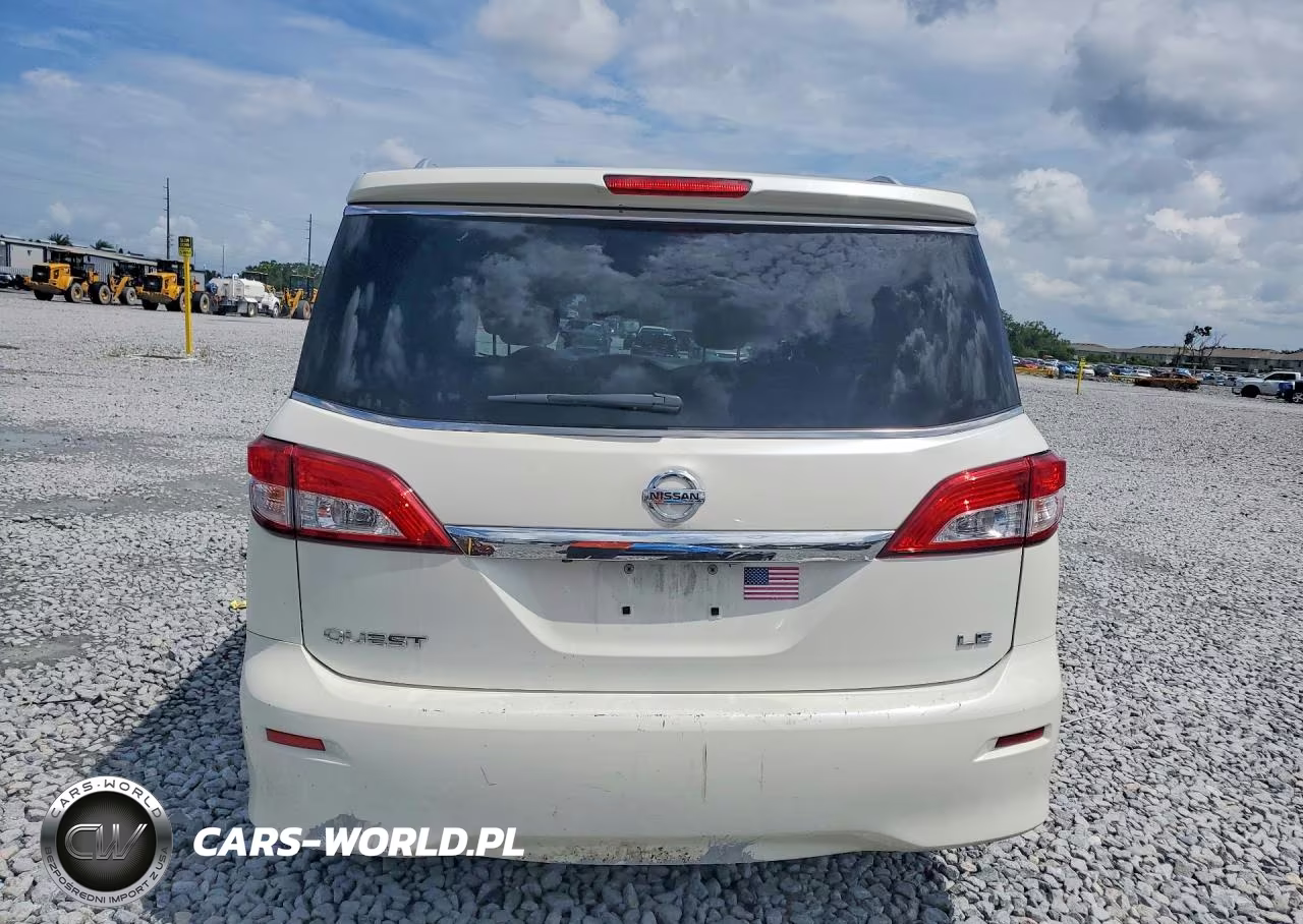 2011 Nissan Quest 3.5 S VIN:JN8AE2KP1B9005996 - 6