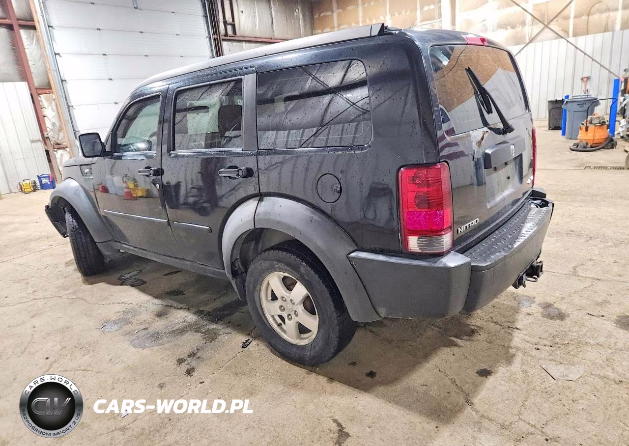 2007 Dodge Nitro Sxt VIN:1D8GU28K07W639007 - 2