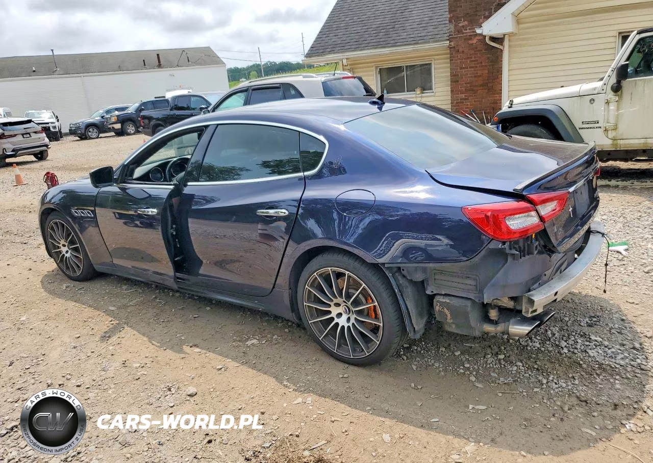 2015 Maserati Quattroporte S VIN:ZAM56RRA8F1161439 - 2