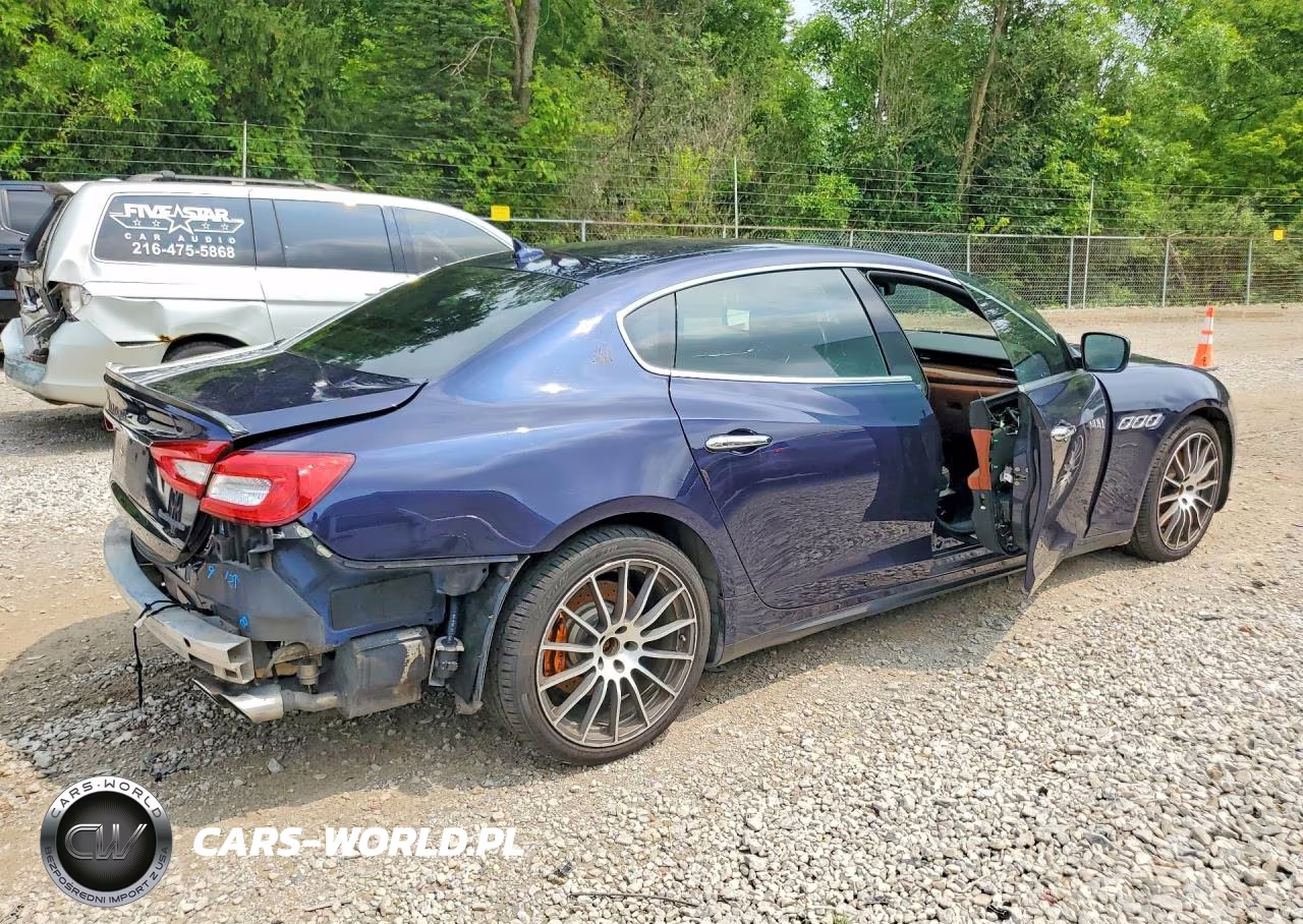 2015 Maserati Quattroporte S VIN:ZAM56RRA8F1161439 - 3