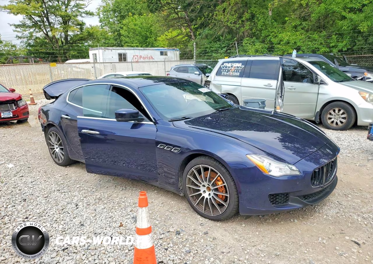 2015 Maserati Quattroporte S VIN:ZAM56RRA8F1161439 - 4