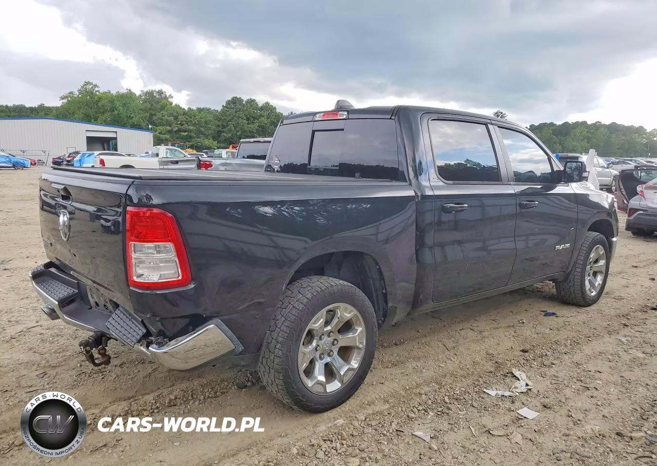 2021 Ram 1500 Big Horn-Lone Star VIN:1C6SRFFT3MN643221 - 3