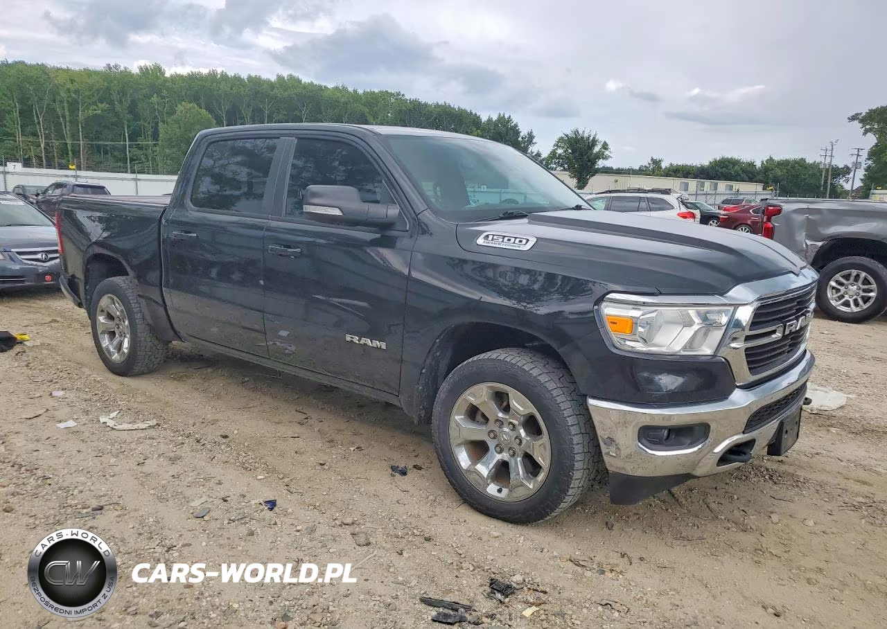 2021 Ram 1500 Big Horn-Lone Star VIN:1C6SRFFT3MN643221 - 4