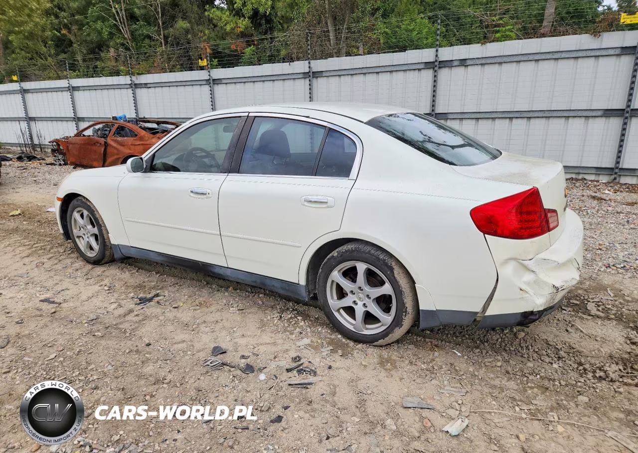 2004 Infiniti G35 Base VIN:JNKCV51E14M612808 - 2