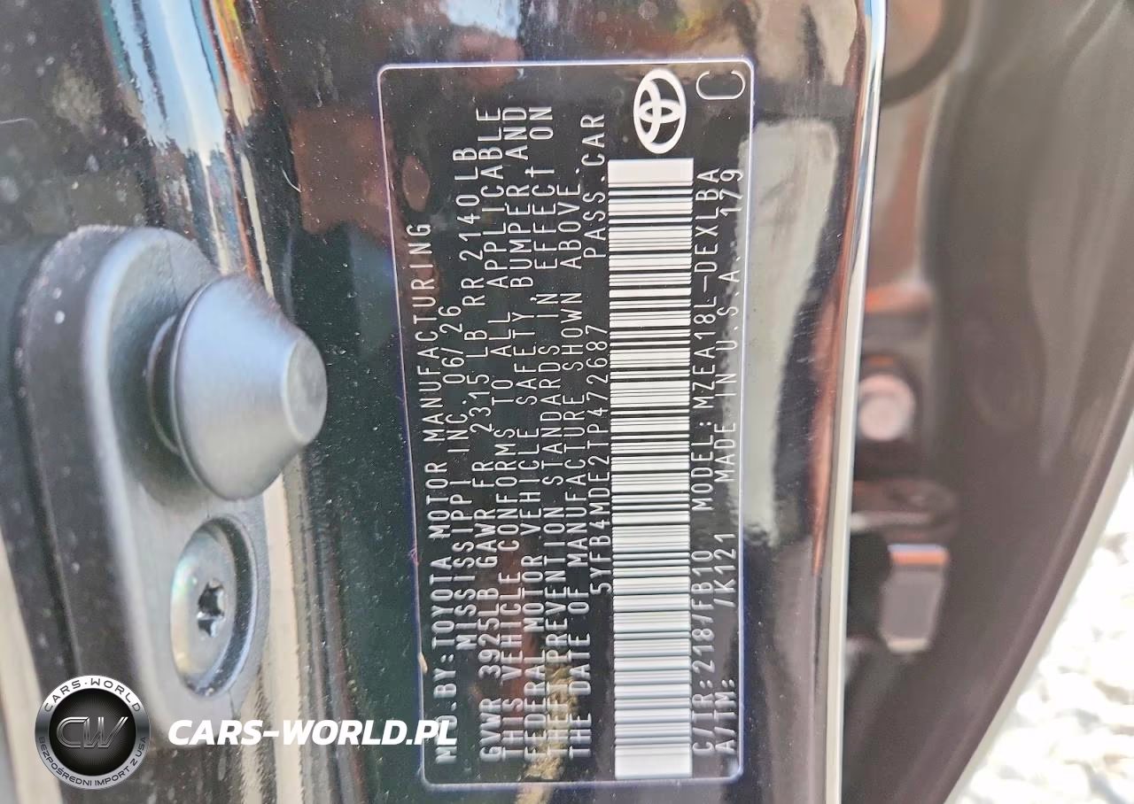 2026 Toyota Corolla Le VIN:5YFB4MDE2TP472687 - 12