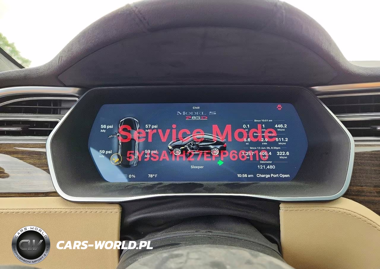 2014 Tesla Model S VIN:5YJSA1H27EFP66110 - 9