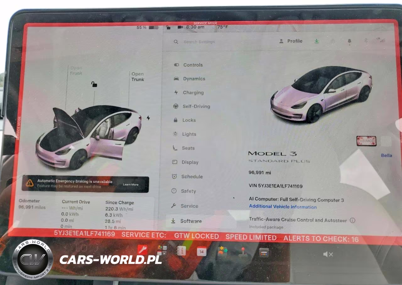 2020 Tesla Model 3 VIN:5YJ3E1EA1LF741169 - 9