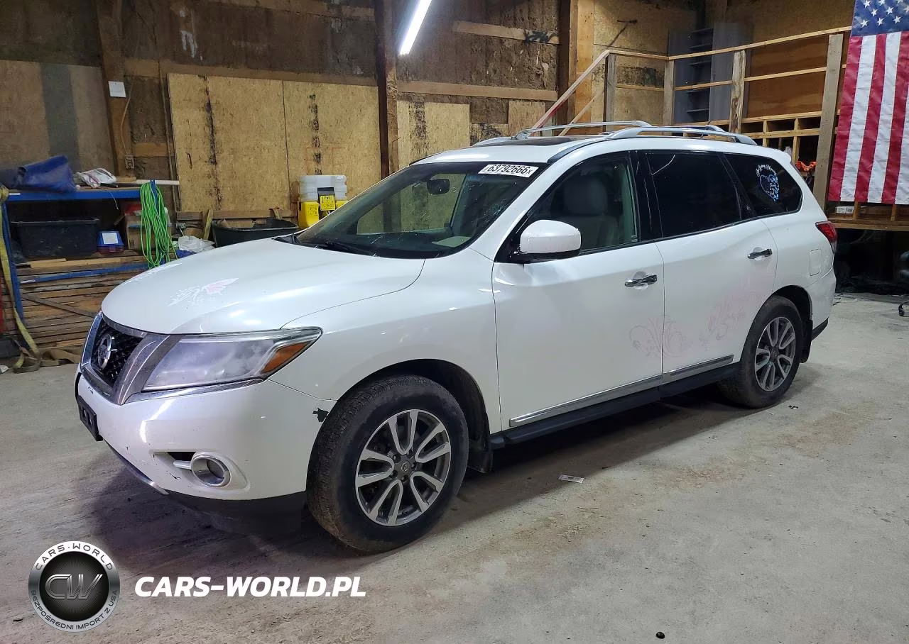 2016 Nissan Pathfinder S VIN:5N1AR2MM7GC655277 - 1