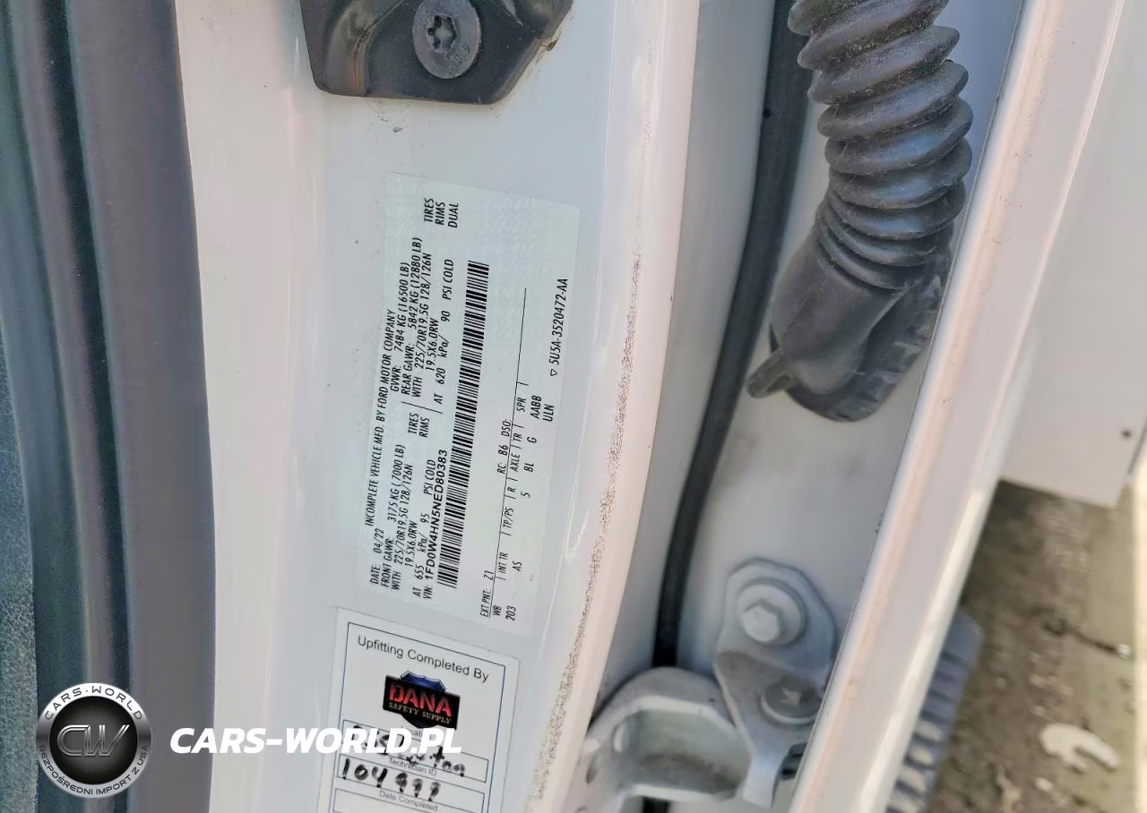 2022 Ford F450 Super Duty VIN:1FD0W4HN5NED80383 - 12
