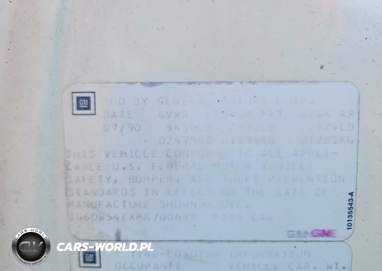 1991 Cadi Brougham VIN:1G6DW54EXMR700695 - 12