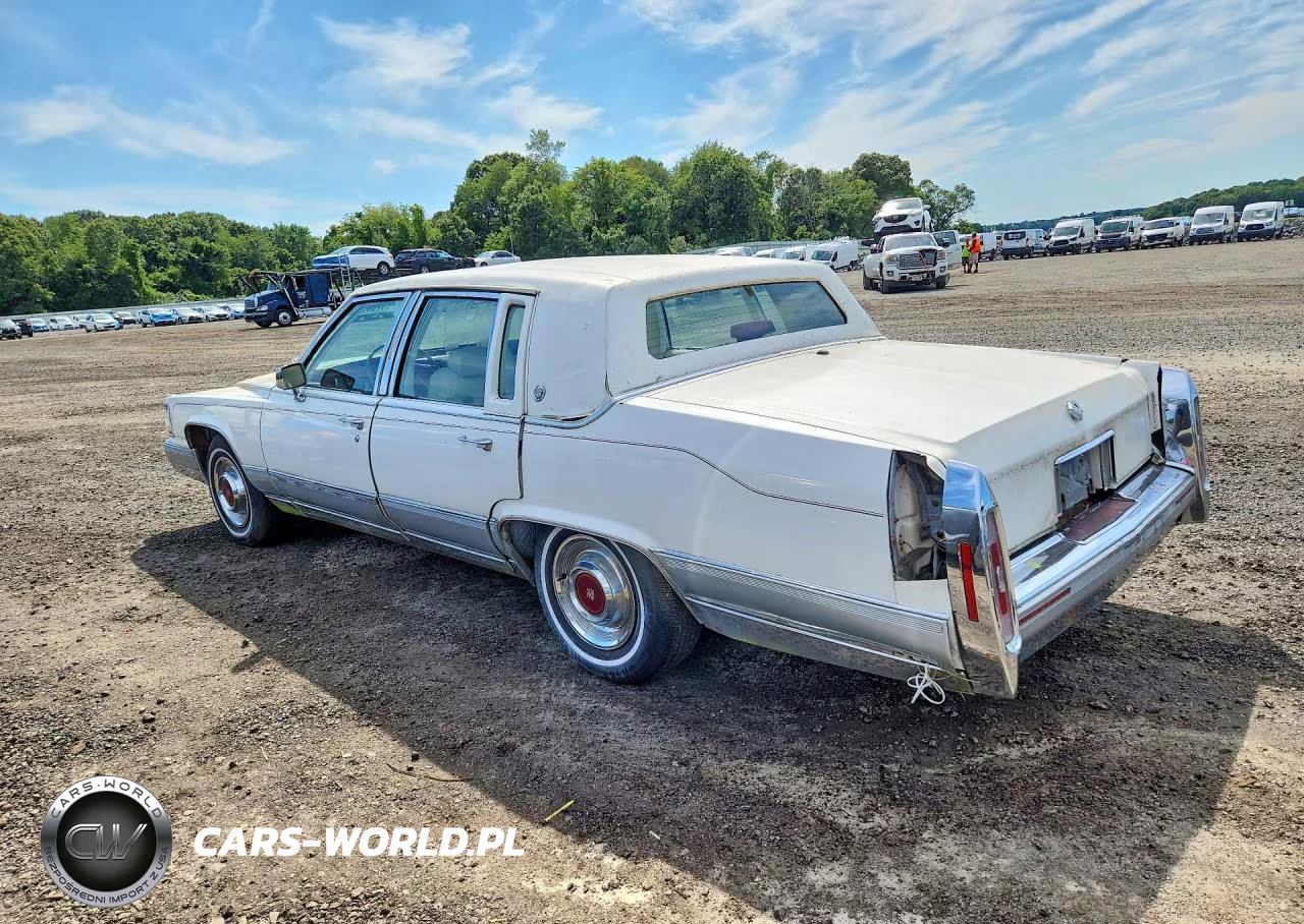 1991 Cadi Brougham VIN:1G6DW54EXMR700695 - 2
