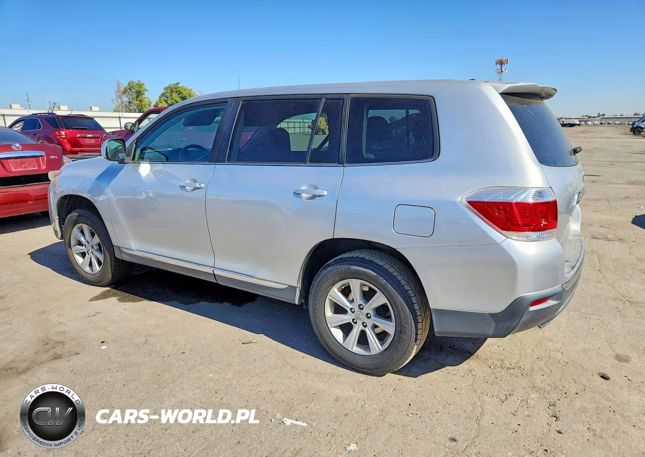 2012 Toyota Highlander Base VIN:5TDZA3EH8CS018834 - 2