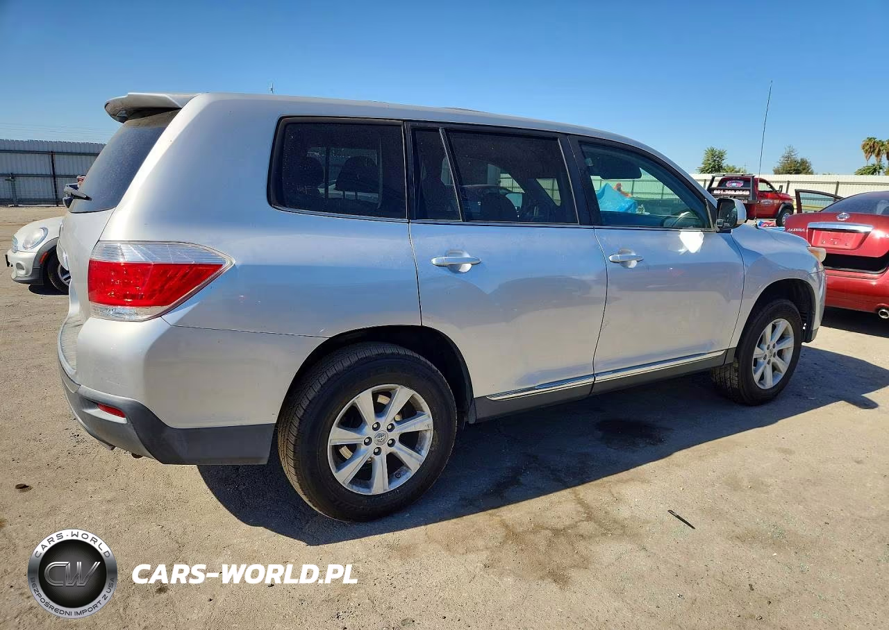 2012 Toyota Highlander Base VIN:5TDZA3EH8CS018834 - 3