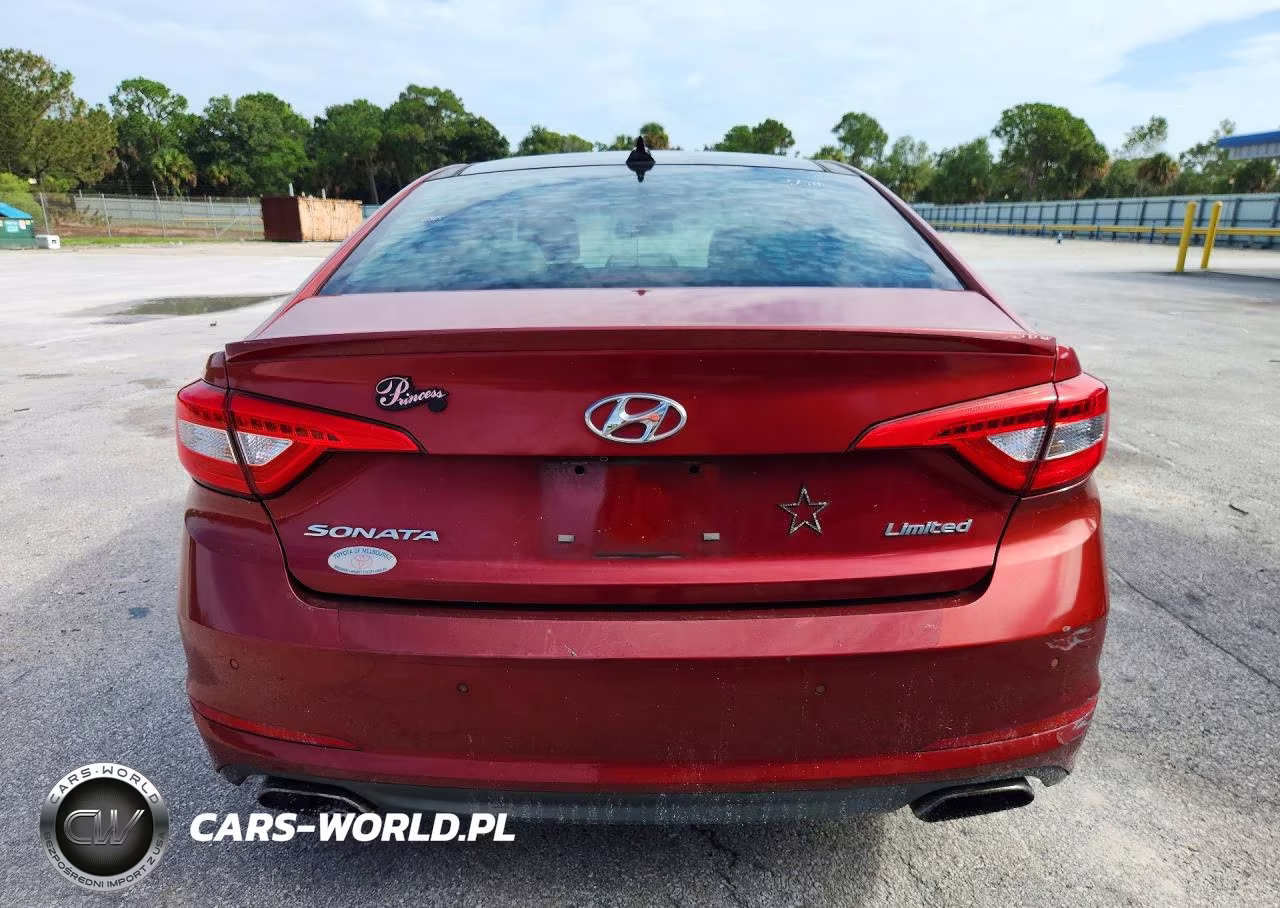 2015 Hyundai Sonata Limited VIN:5NPE34AF9FH133102 - 6