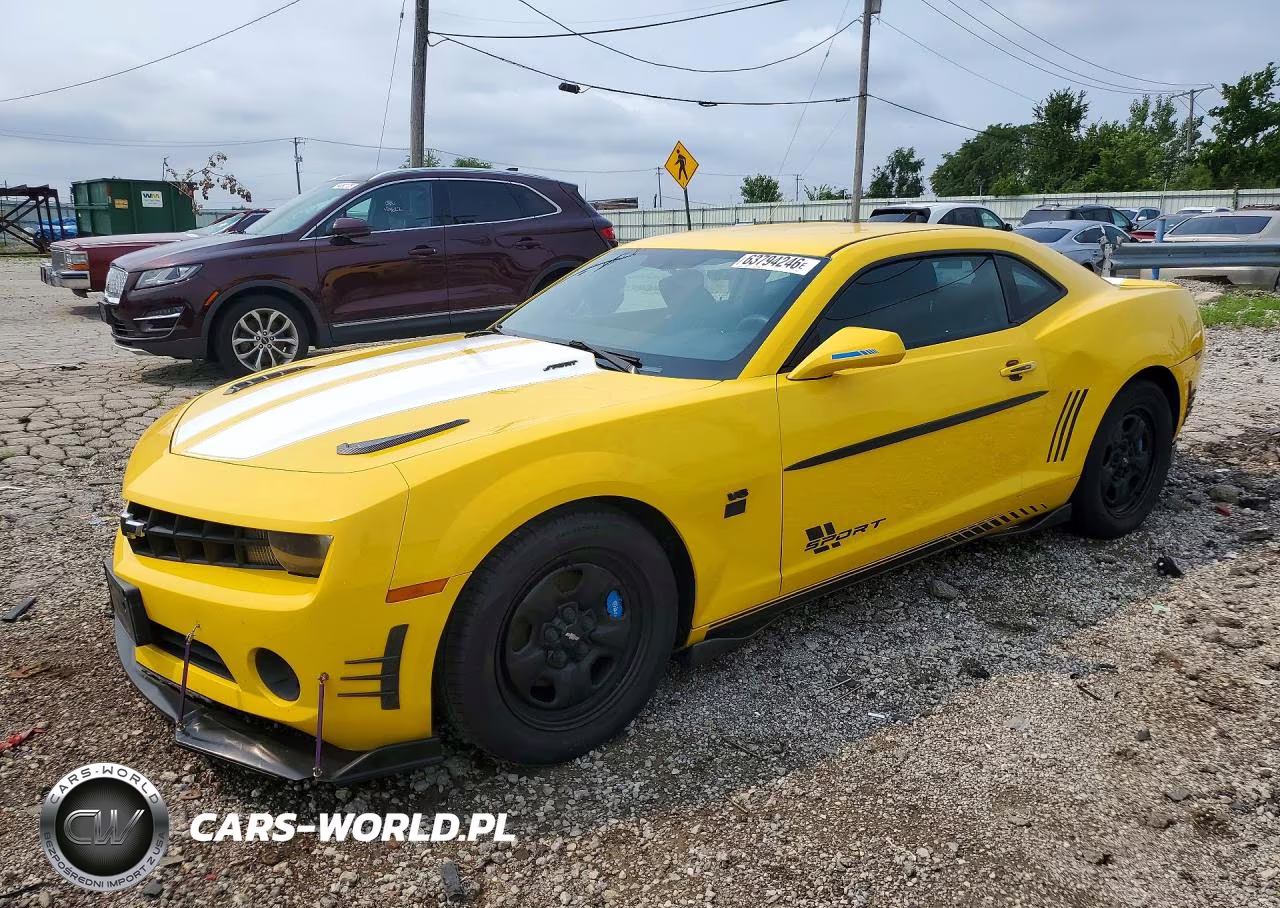 2012 Chevrolet Camaro Ls VIN:2G1FE1E30C9132540 - 1