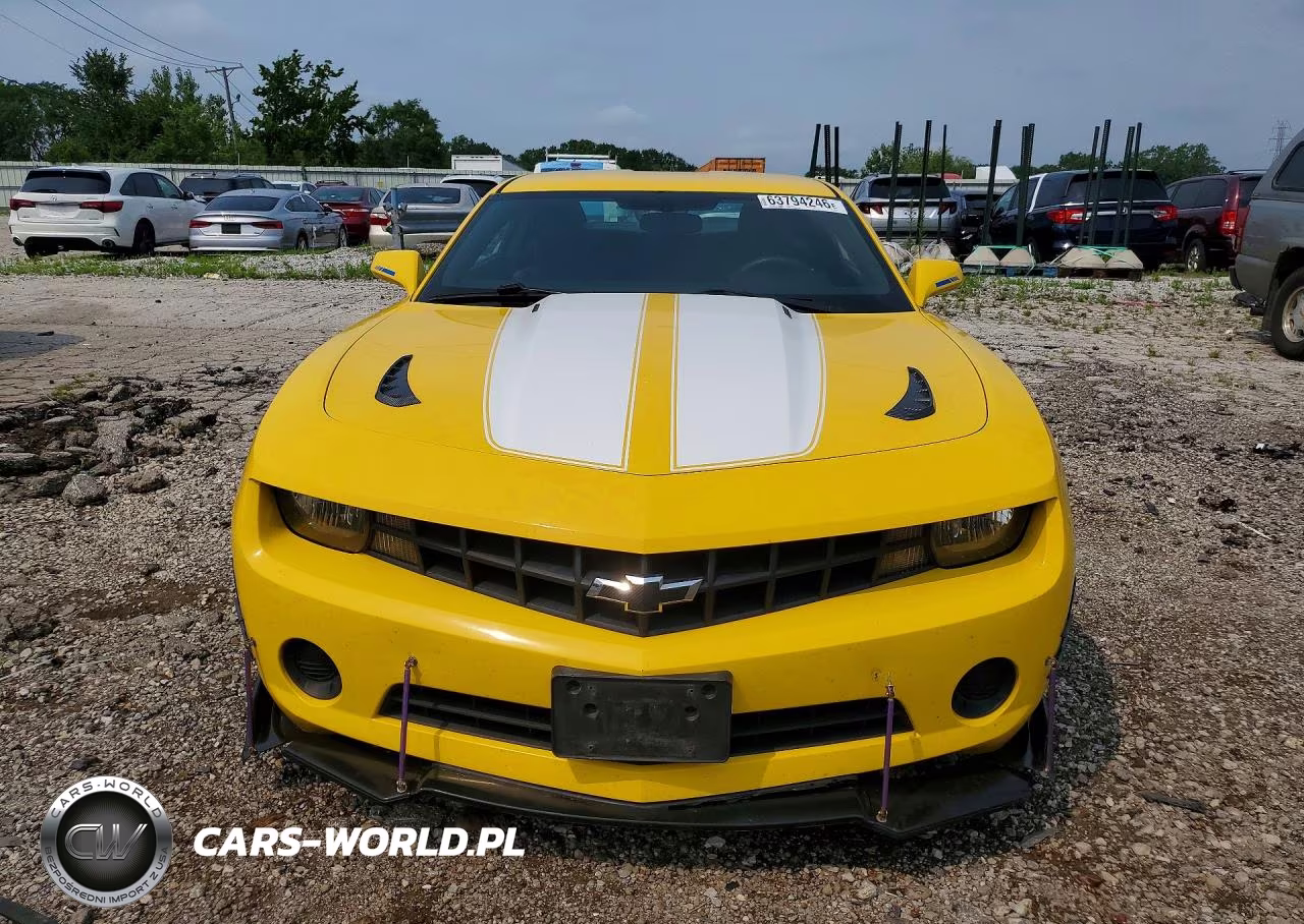 2012 Chevrolet Camaro Ls VIN:2G1FE1E30C9132540 - 5