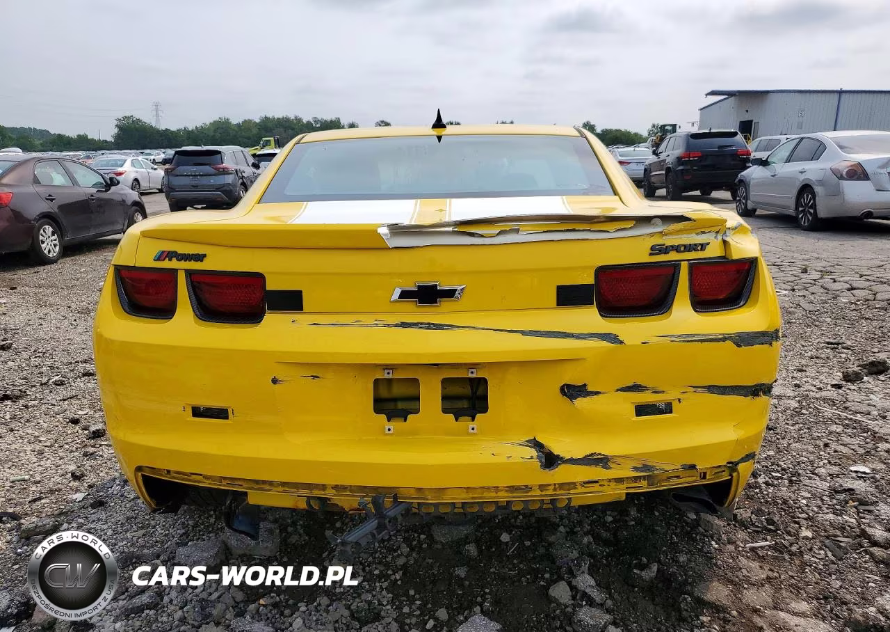 2012 Chevrolet Camaro Ls VIN:2G1FE1E30C9132540 - 6