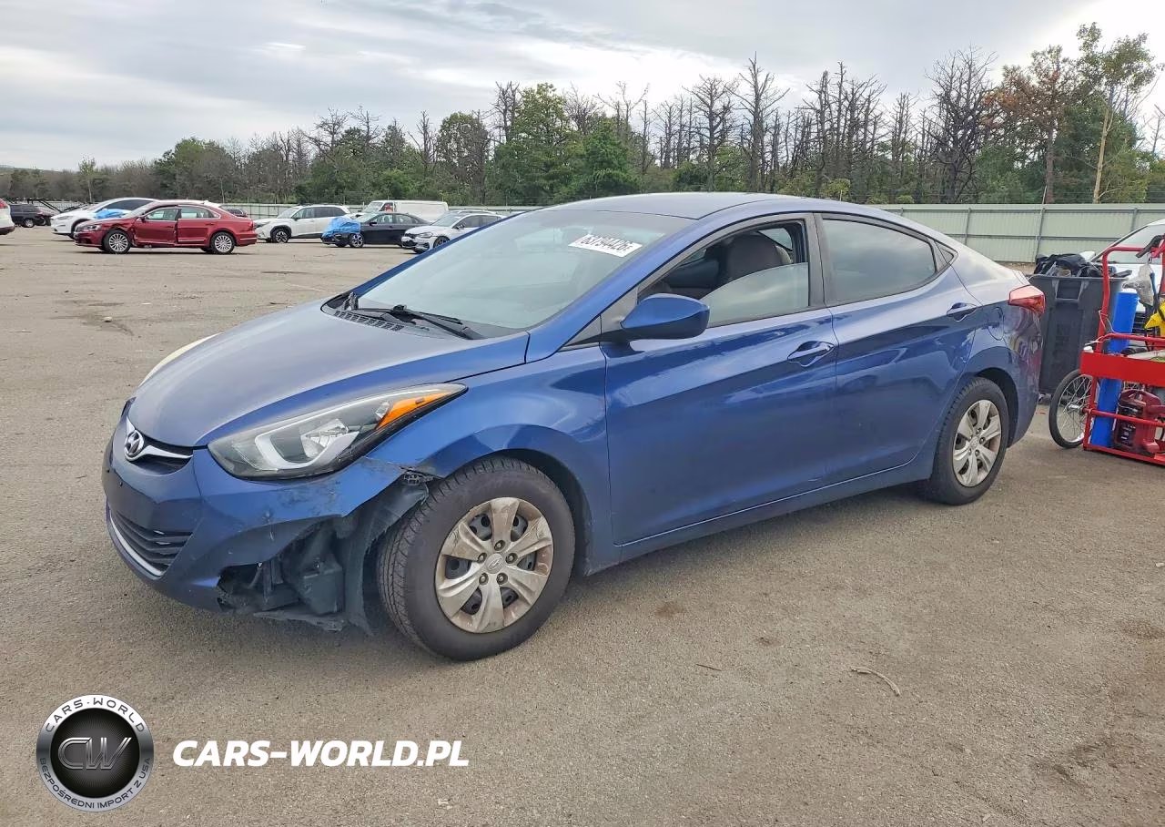 2016 Hyundai Elantra Se VIN:5NPDH4AE1GH752069 - 1