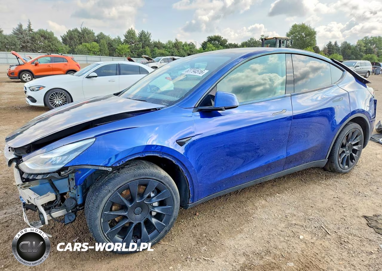 2020 Tesla Model Y VIN:5YJYGDEE7LF011206 - 1