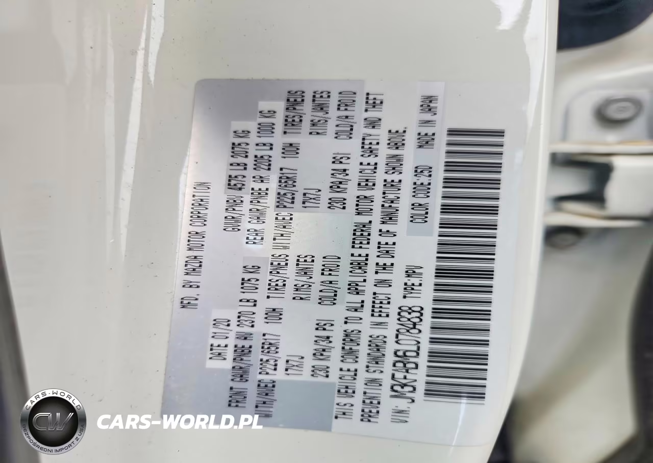 2020 Mazda Cx-5 Sport VIN:JM3KFABM6L0784838 - 14