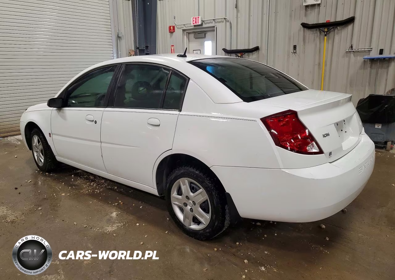 2007 Saturn Ion Level 2 VIN:1G8AZ55F87Z163774 - 2